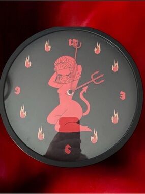 Valfre devilish Lucy Wall Clock